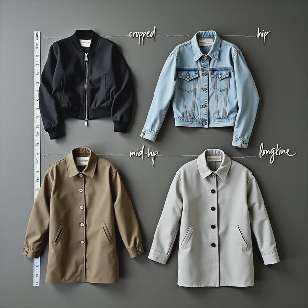 Broad shoulders and straight waist: what jacket lengths actually flatter this frame?