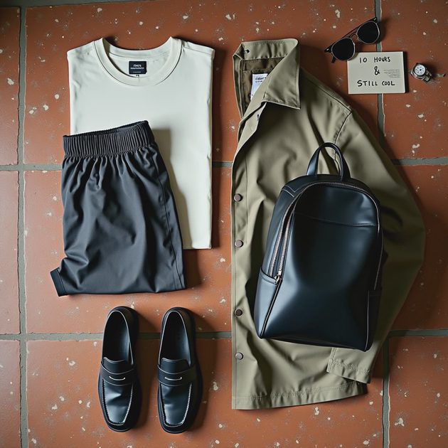 Airport outfit ideas that still look cool in photos but survive a long-haul flight