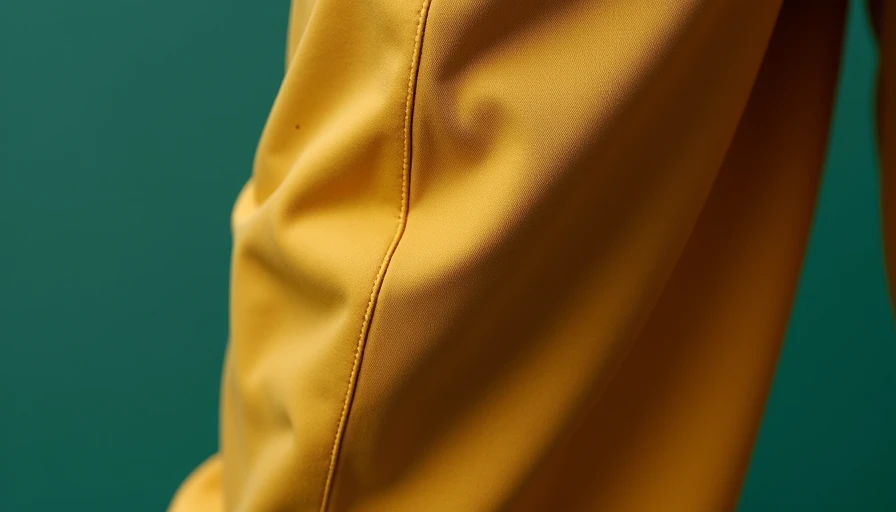 Visual context for pleated trousers